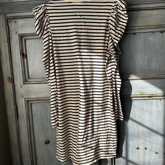 Clare V Striped Le Puff Dress Size M - Picture 9 of 11